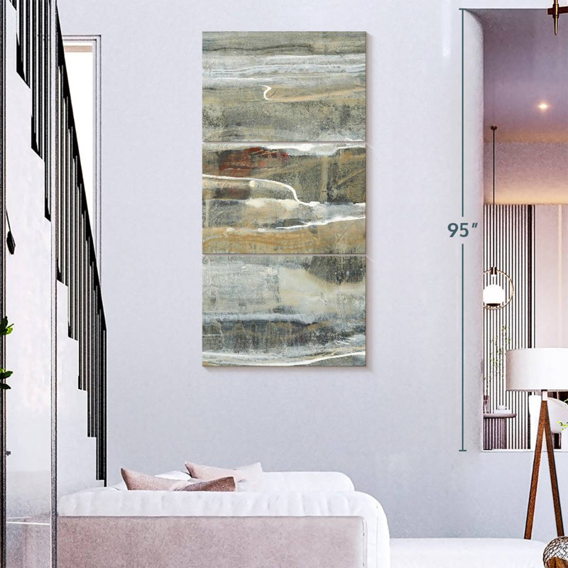 Spring Stream II, 75" H x 36" W