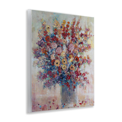 Bright & Bold Bouquet Wall Plaque Art, design by Tim OToole