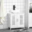 Rangement pour salle de bain encastré 2 portes