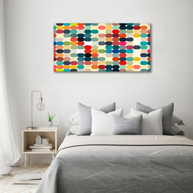 Geometric Background - Wrapped Canvas Print