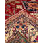 Tapis en laine et coton rouge noué à la main Original