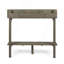 Table de bar d'extérieur en bois d'acacia