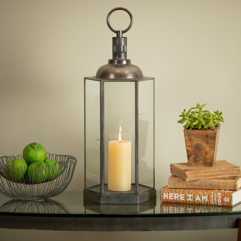 Marina 23.5'' H Iron Floor Lantern