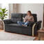 2 Seater Loveseat with Folding Sofa Bed