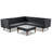4-Pieces Outdoor Wicker Sofa Set