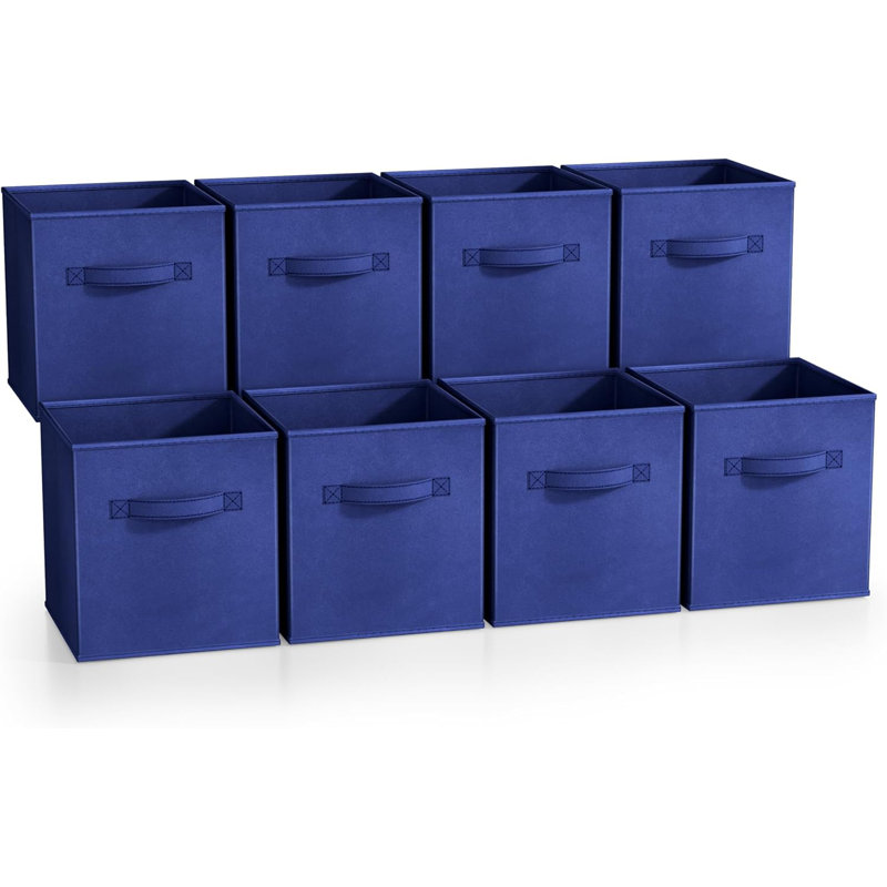 Bac de rangement en tissu Sorbus, Bleu royal