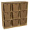 Natural Environments (9) Cubby Storage with Large Baskets