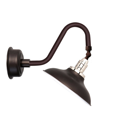 Luminaire de grange d’extérieur à del pivoine