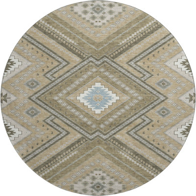 Premium Machine Washable Colmenero AMF1010 Tribal Rug