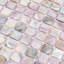 Mother of Pearl 1x1 Polished Pearl Shell Mosaic Tile