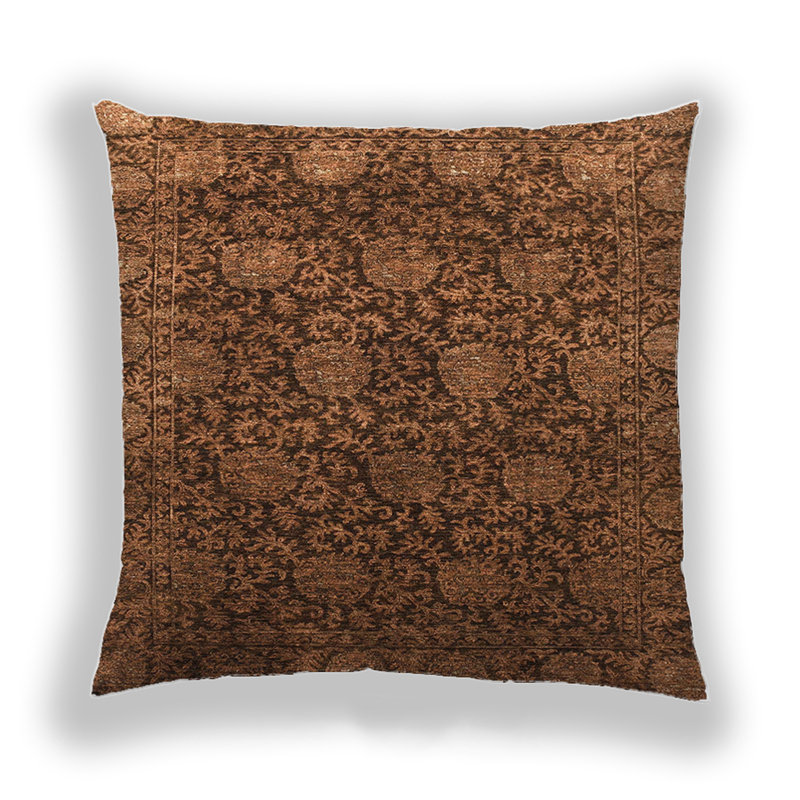 Housse et insert de coussin carré Eilike, Microsuède