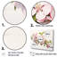 Fleur de pommier «Minimalisme Dream I», art mural toile de fleur de pommier_106411-95906551-95906552