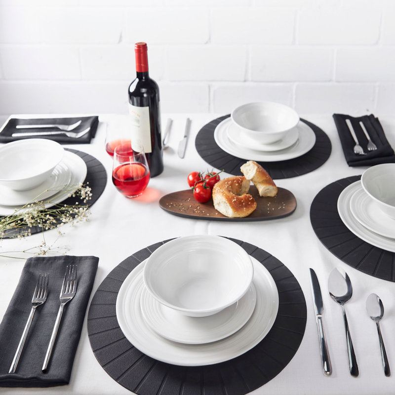 Latitude Run® Stainless Steel Flatware Set - Service for 4, Stainless Steel