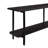 Celine 71" Console Table In Black (2-Shelf)-1969966724