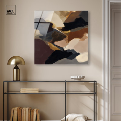 Décoration murale de bureau Earth Print III par Art Remedy, prête à être suspendue, 30 x 30