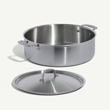 Stainless Clad 10 qt. Rondeau with Lid