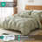 Solayne Boho Tufted Duvet Cover Set – Textured Geometric Pattern, Corner Ties & Zipper Closure-111549002-111548997