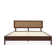 Anspach Solid Wood Platform Bed with Headboard, Bohemian Bed Frame