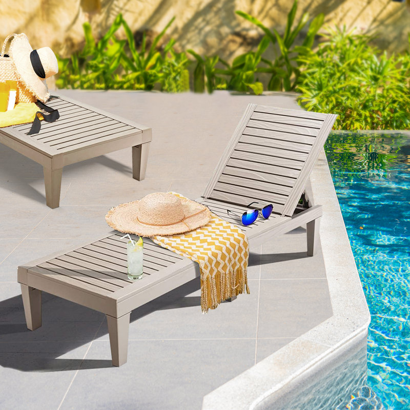 Chaise longue inclinable 74,5 po Latitude Run® Latitude Run®
