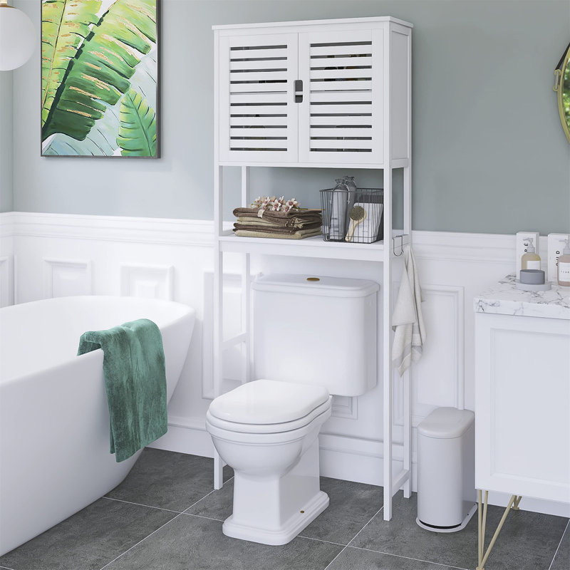 Aaradhya Over The Toilet Storage, White