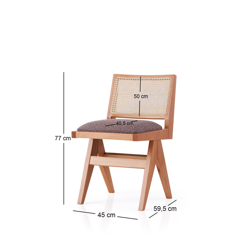 Chaise, Brun