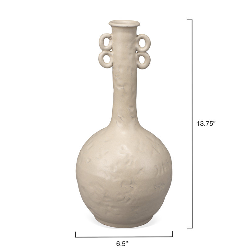 Vase de table en céramique fait à la main Britanni