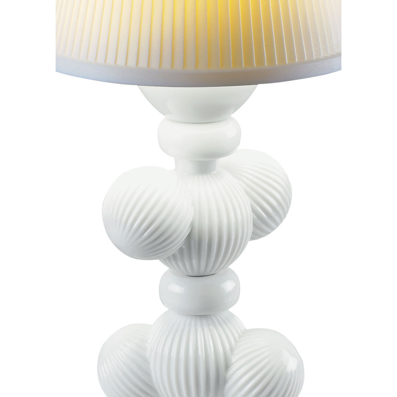 Cactus Firefly 12" Table Lamp, White