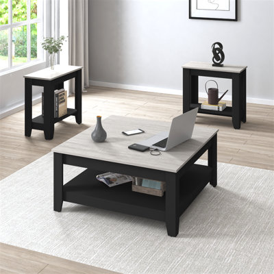 Table basse 3 pièces Weddel Basilico