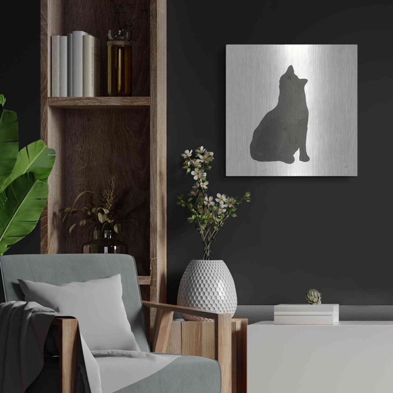 «Black Cat I» par Chris Paschke, H 24 po x l 24 po