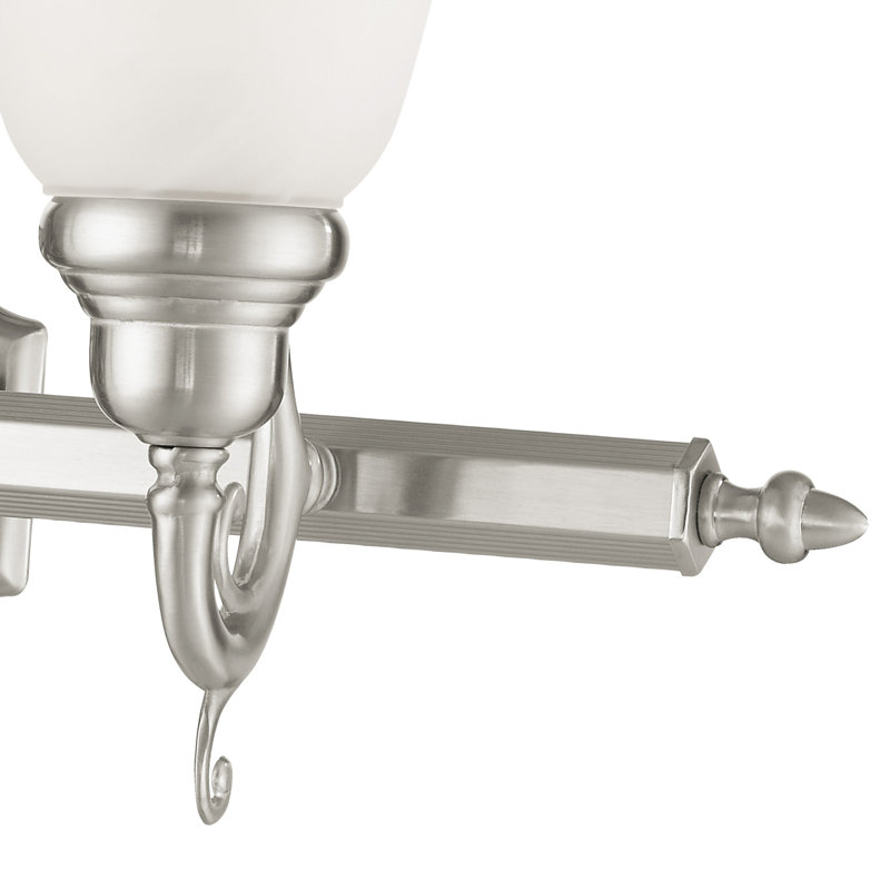 Christiansburg 3 - Light Dimmable Vanity Light, Brushed Nickel