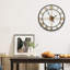 Aerynn Metal Wall Clock