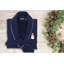 Peignoir bonhomme de neige brodé 100% coton gaufré Snowman-25183658-25183661
