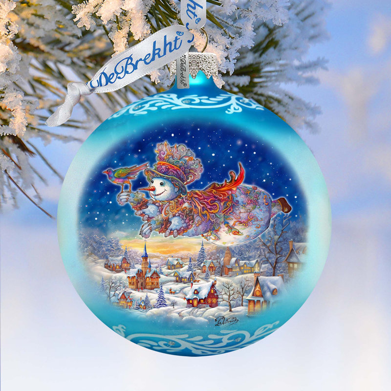 3.5'' Glass Ball Ornament