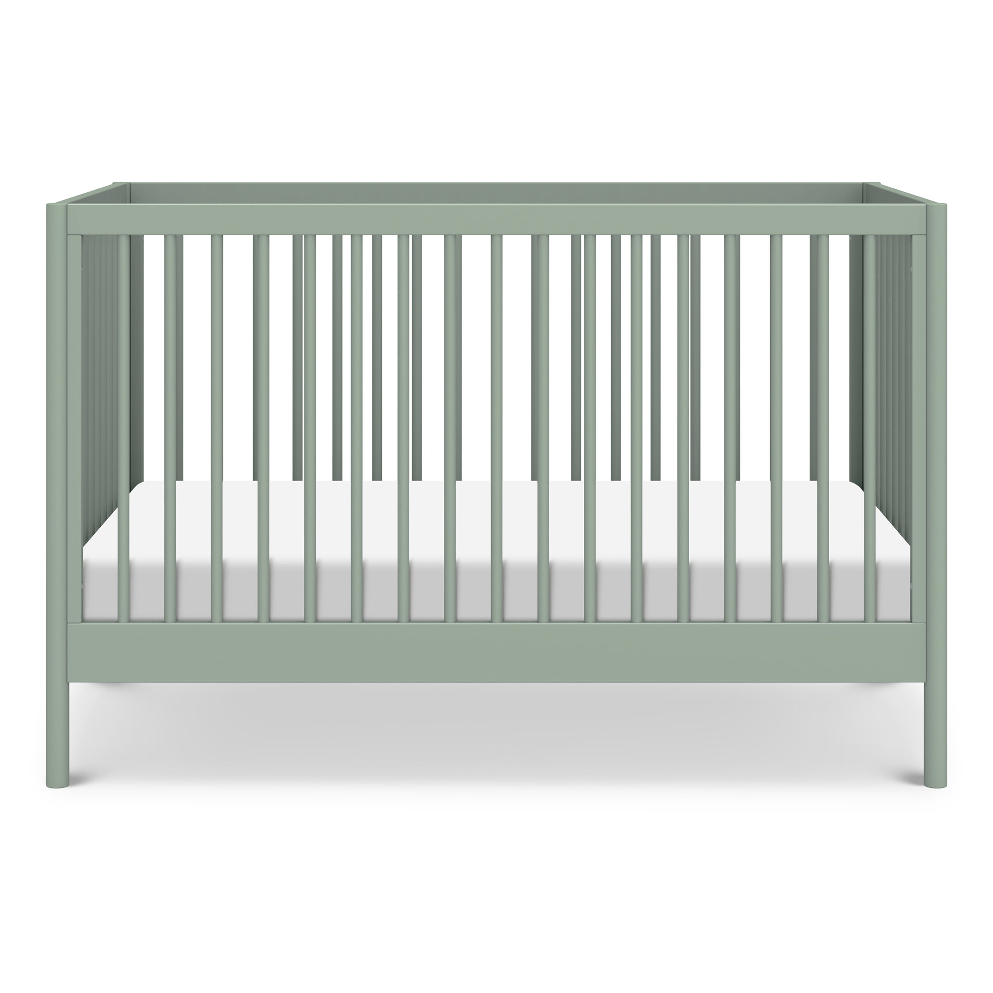 Birdie 3 in 1 Convertible Crib, Light Sage