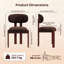 40.5cm H Fabric Upholstered Upholstered Back Side Chair in Camel-1937686466-1937686492