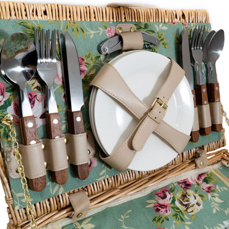 Wicker Picnic Basket