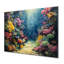 «Blue Coral Sea Floor Symphony II», art mural corail-2014188362-2014188363