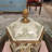 Porcelain Hexagonal Box With Bronze Ormolu