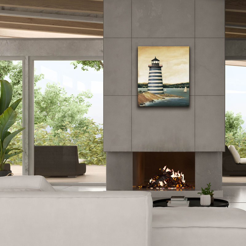 Art mural sur toile Breakwater Bay «Summer Breeze» par David Carter Brown, H 30 po x l 26 po x P 1,5 po