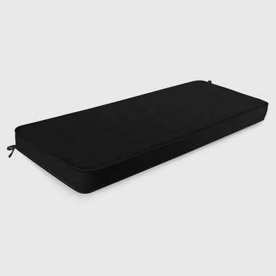 Custom 1"" Thick Premium 70D High-Resilience Foam Bench Cushion for Indoor/Outdoor Patio Furniture -  Latitude RunÂ®, 16A9EE2CB65844C99CFCA144DC580CF1