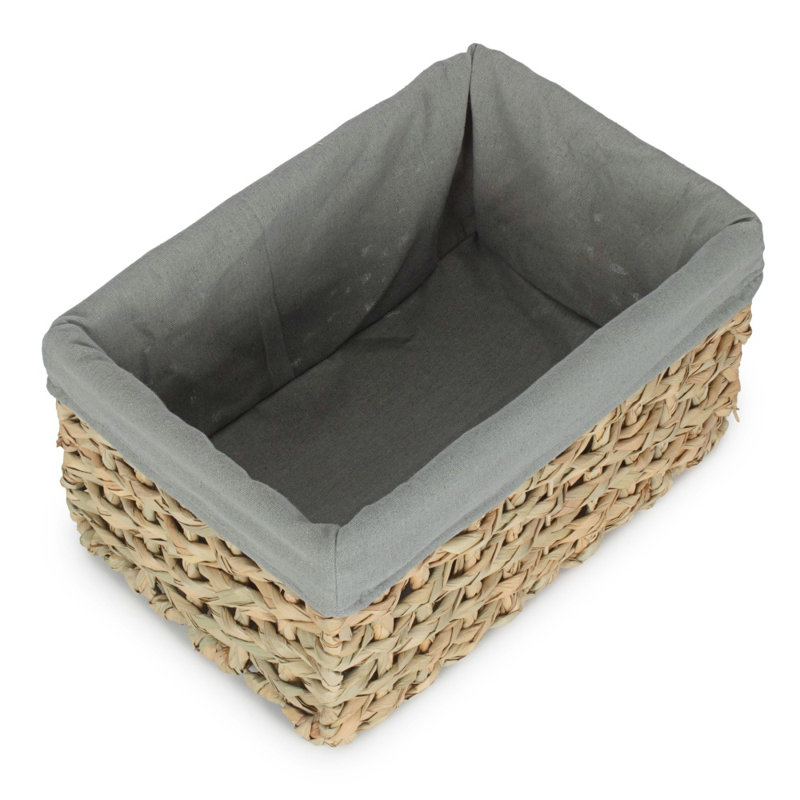 Bloomsbury Market Wicker Decorative Basket, 22cm H x 35cm W x 17cm D