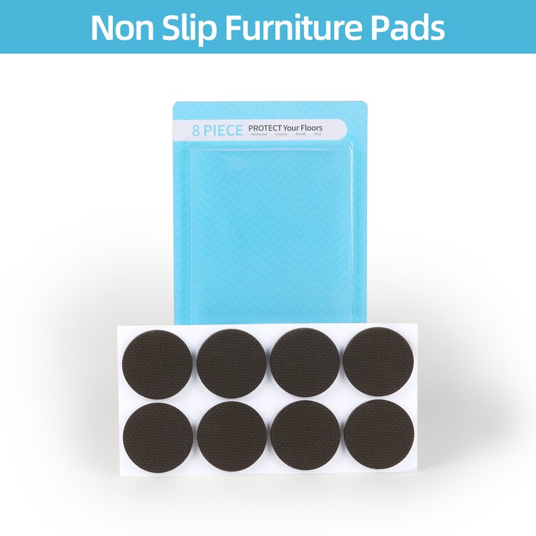 8 Non Slip Furniture Pads - Floor Protectors