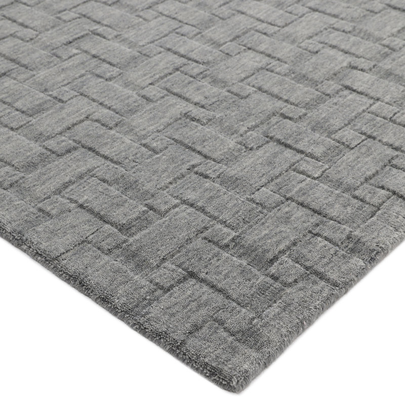 Payton Area Rug in Dark Gray, Rectangle 9' x 12'