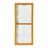 Modern Abstract Canvas in Blonde Finish Frame