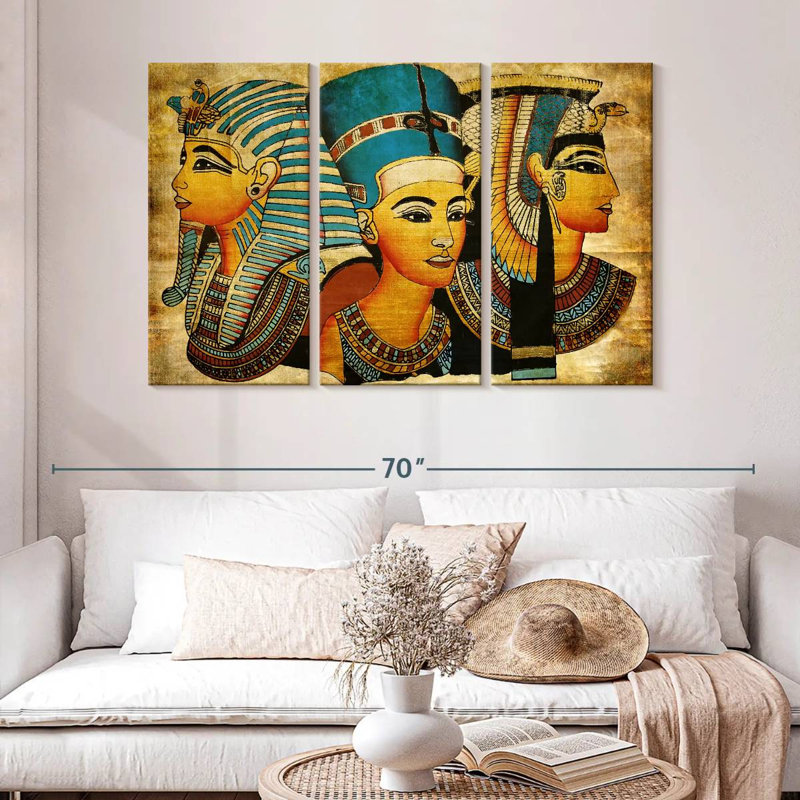 Keiri Ancient Egyptian Rulers, 32" H x 50" W