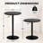 3 Piece Height-Adjustable Pub Table And  Bar Stool Dining Set-873854464