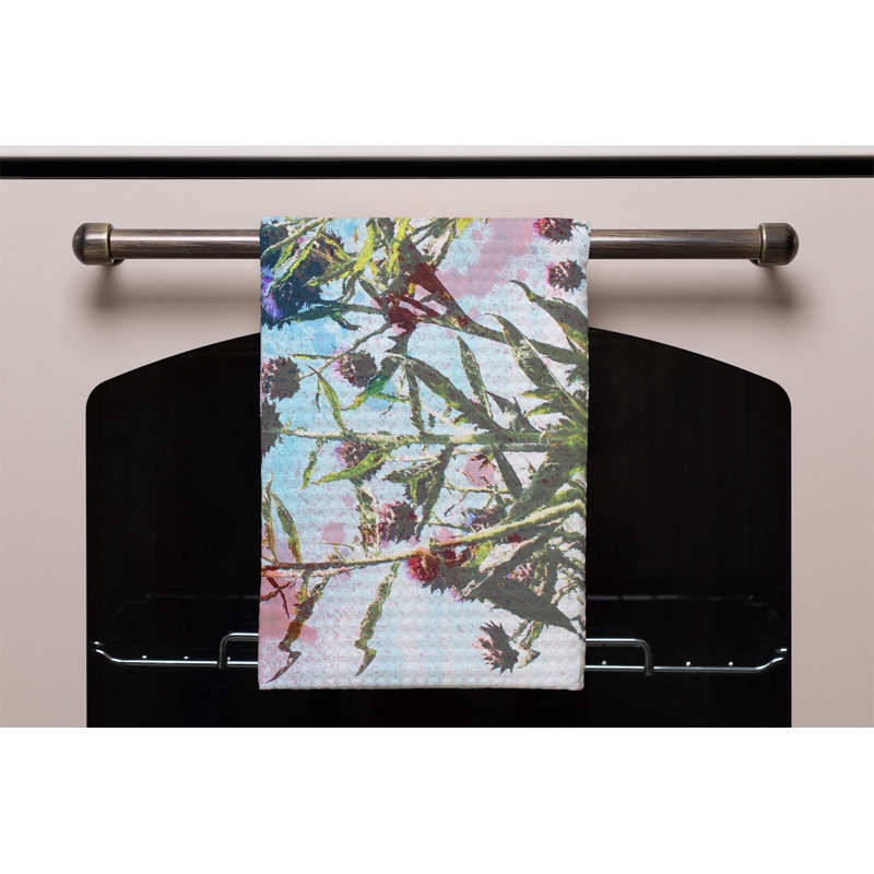 Cotton Floral Tea Towel Kitchen Towel