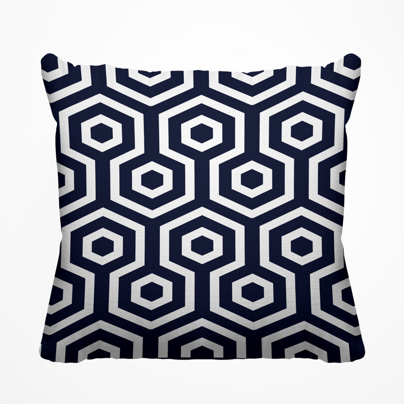 Housse et insert de coussin décoratif extérieur Hilton, 19 po x l 19 po, NightNavy