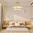 European Style Modern American Style Study Lamp With Pendant Light