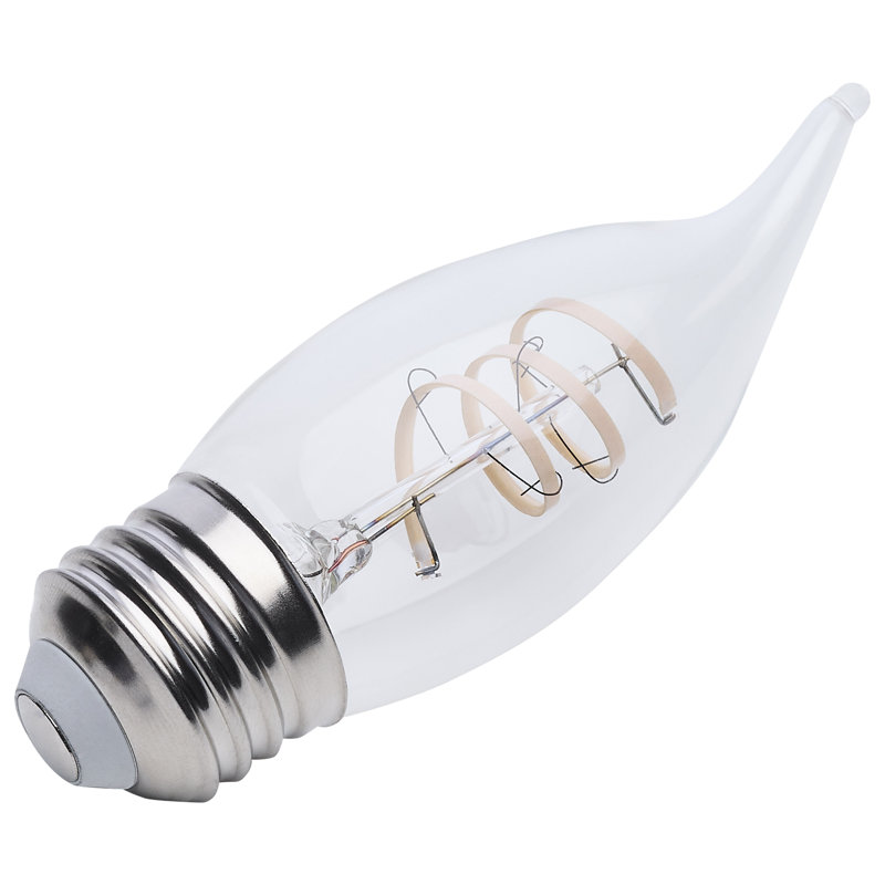 4 fils CA11 DEL filamentaire E26 2700K 120 Volt, 2700 Kelvins